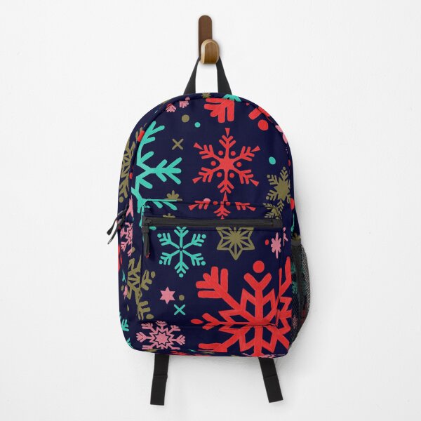 Item preview, Snowflake Collection – Navy & Turquoise designed and sold by Cat Coquillette.