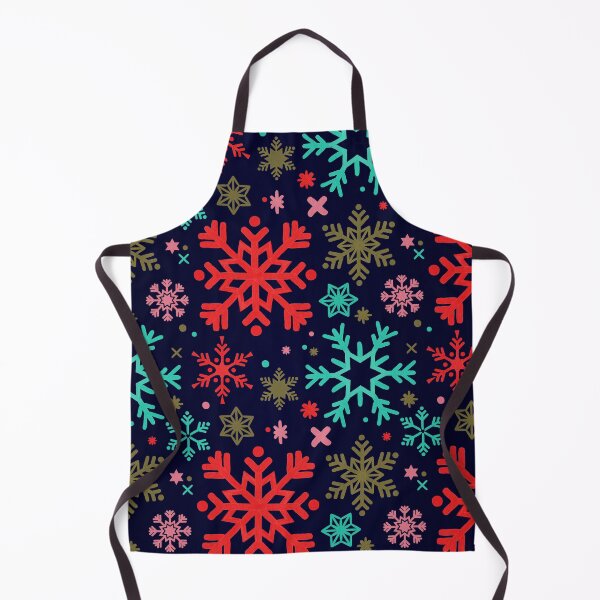 Item preview, Snowflake Collection – Navy & Turquoise designed and sold by Cat Coquillette.