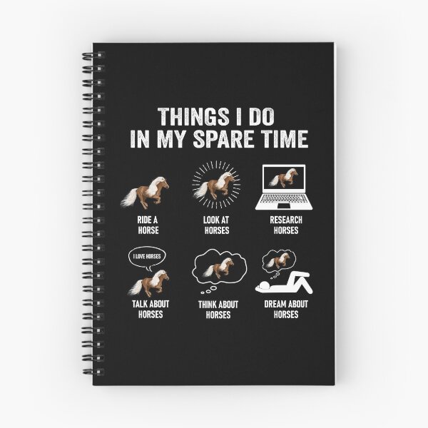 Item preview, Horse Lover - Things I Do In Spare Time designed and sold by silverhexagon.