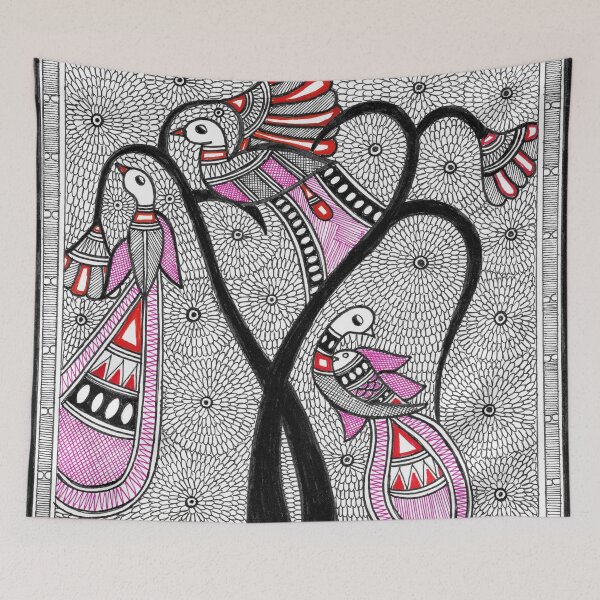 Item preview, Peacock Congregation designed and sold by Pooja Singh.