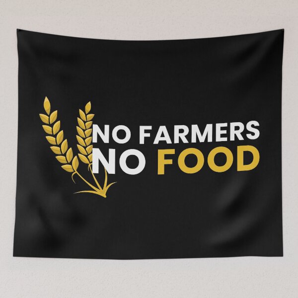 Item preview, No Farmers No Food designed and sold by ezralfredo.