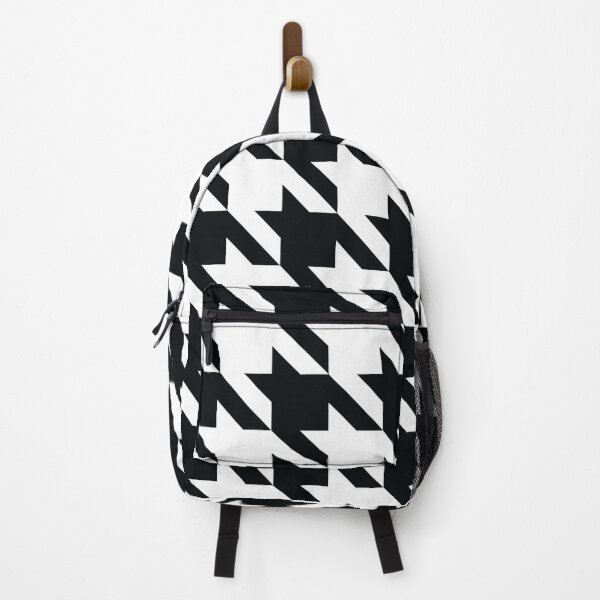 Item preview, Classic Houndstooth Black White Retro Fashion Pattern designed and sold by Inogitna Designs.