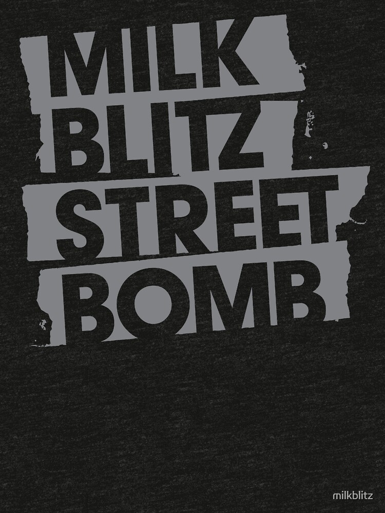 Milk.Blitz.Street.Bomb. Logo by milkblitz