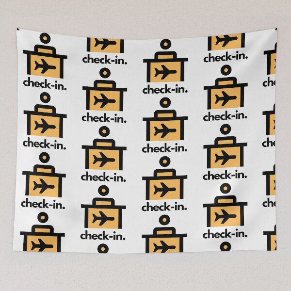 Item preview, Airport / Aerodrome Check-in designed and sold by jetmike.