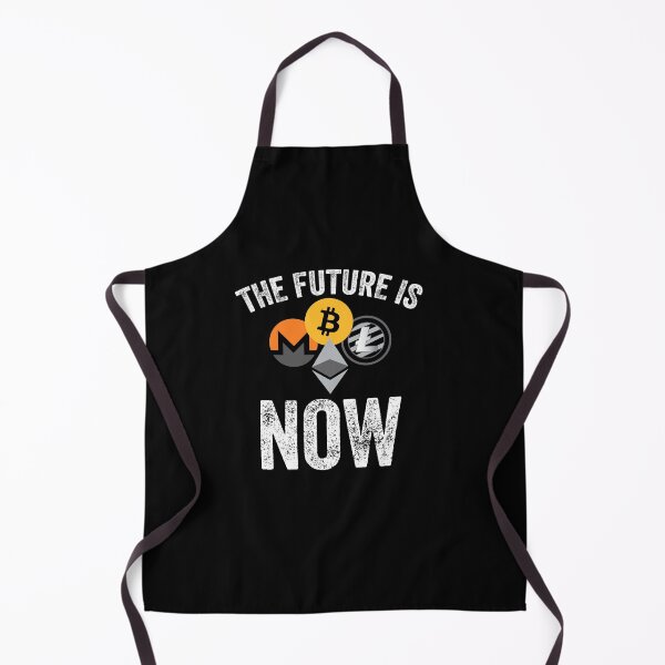 Item preview, The Future Is Now Cryptocurrency Blockchain Crypto Trader designed and sold by GnarlyGatorTees.