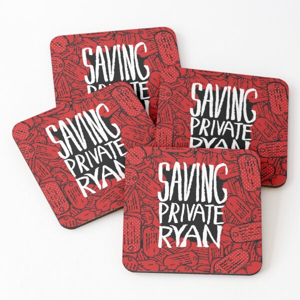Item preview, Saving Private Ryan Poster with Dog Tags Steven Spielberg designed and sold by Lucie Jamais.