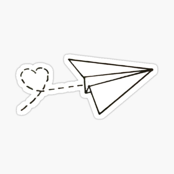 Item preview, Paper plane designed and sold by Ranz Doodles.