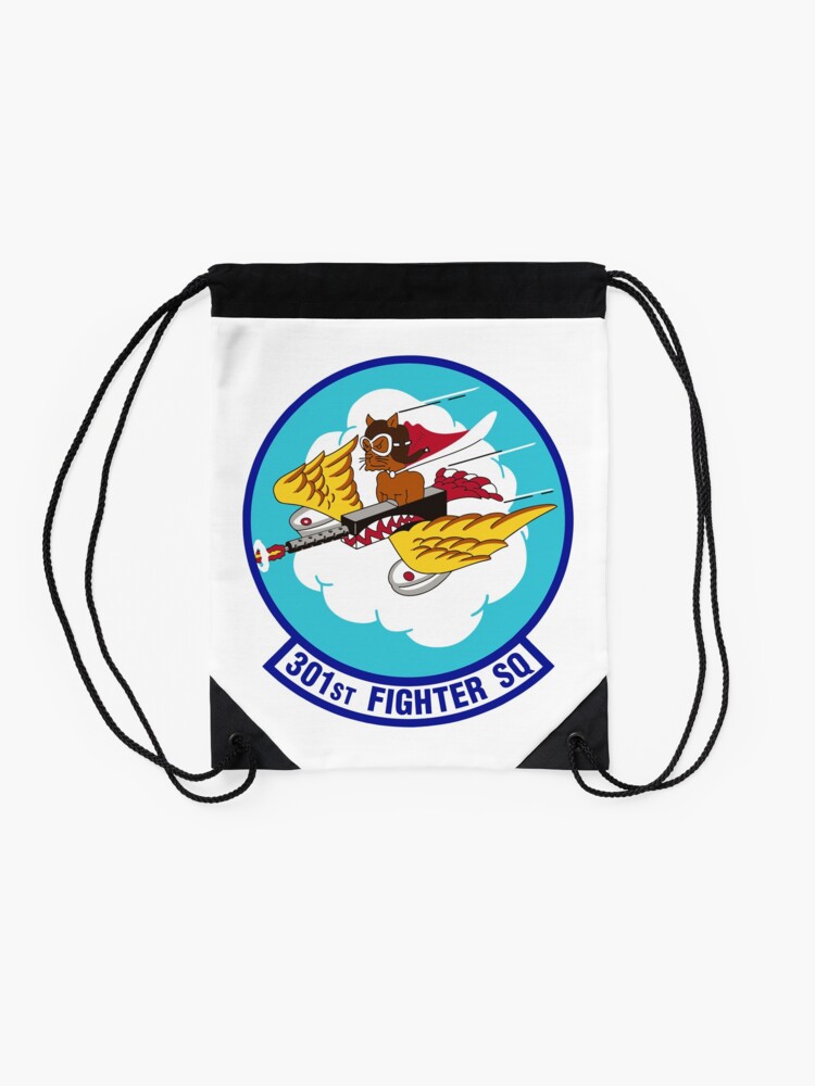 Alternate view of Model 39 - 301st Fighter Drawstring Bag