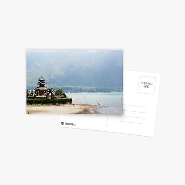 A Balinese Temple Postcard