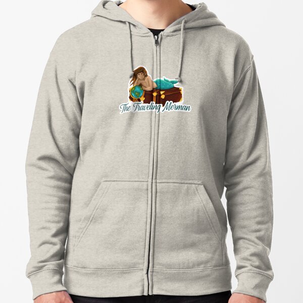 Le Merman voyageur Veste zippée à capuche