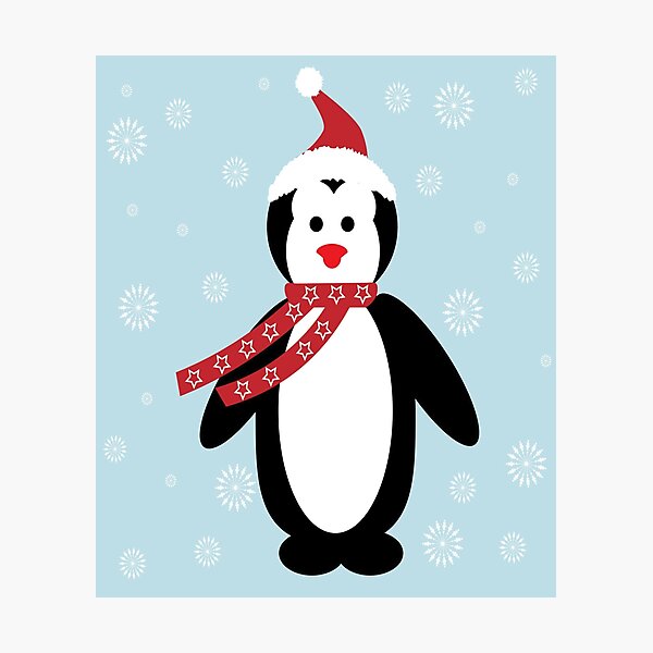 Item preview, Christmas penguin designed and sold by customgiftstore.