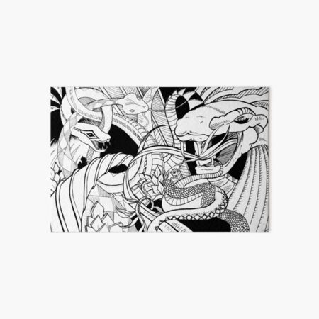 The snake's nest Art Board Print