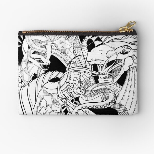 The snake's nest Zipper Pouch