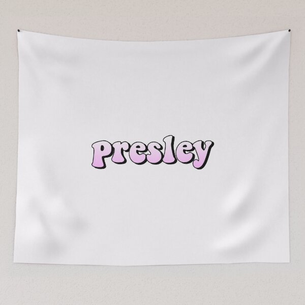 Item preview, aesthetic pastel pink gradient presley name designed and sold by STAR10008.