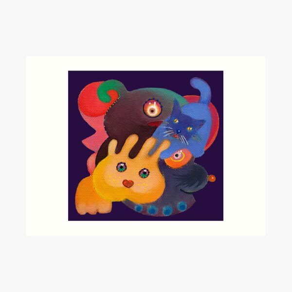 Wild things Art Print