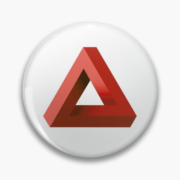 Item preview, Penrose Triangle (Red) designed and sold by Antlantern.
