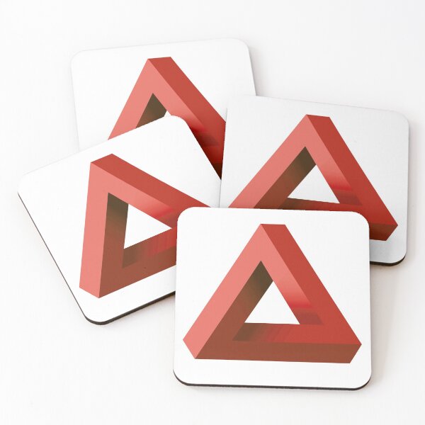 Item preview, Penrose Triangle (Red) designed and sold by Antlantern.