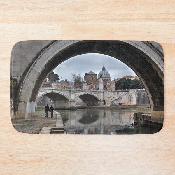 Item preview, Walk Along The Tiber Rome Italy designed and sold by Mythos57.