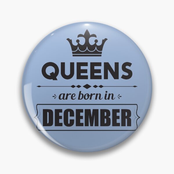 Item preview, Queens Are Born In December | Birthday designed and sold by PerfectlySimple.