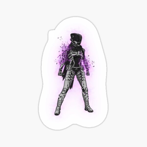 Item preview, Apex Legends - Wraith Void Walker Shattered (Purple) designed and sold by ProjectBlackout.