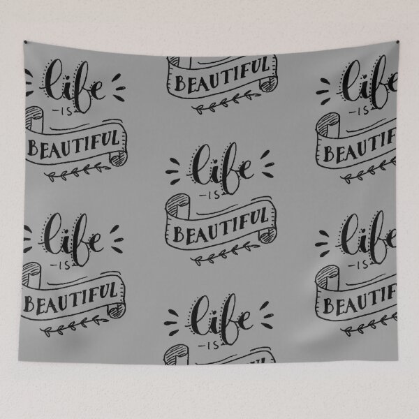Item preview, Life is beautiful designed and sold by Ranz Doodles.