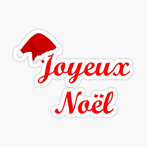 Item preview, Joyeux Noël! Merry Christmas in French designed and sold by ThingsByJoy.