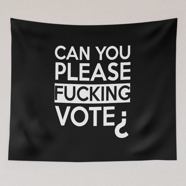 Item preview, Can You Please Fucking Vote designed and sold by Life Shop.