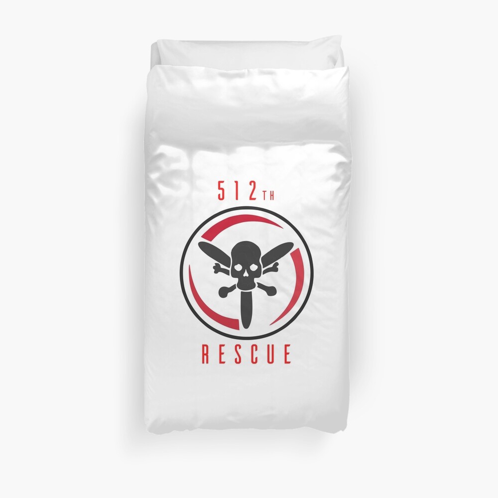 Model 40 - 512th Rescue Duvet Cover