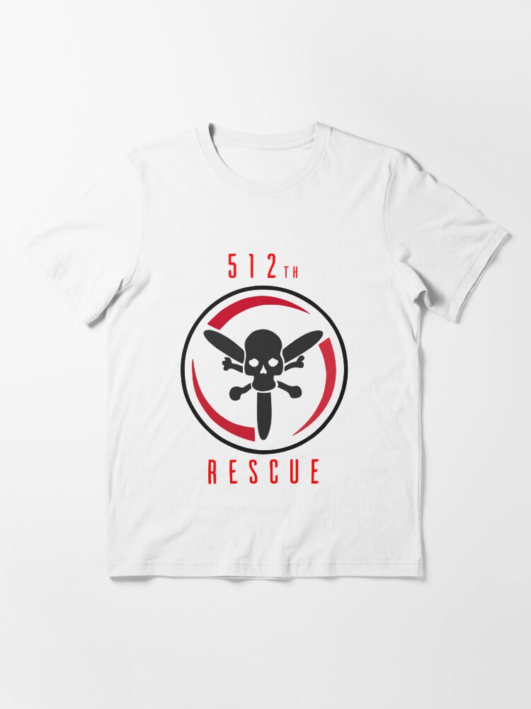 Alternate view of Model 40 - 512th Rescue Essential T-Shirt
