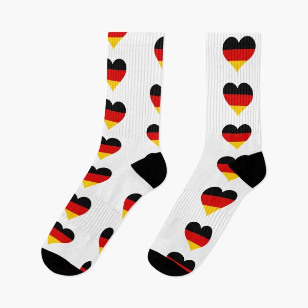 Item preview, Germany german flag ensign heart designed and sold by GeogDesigns.