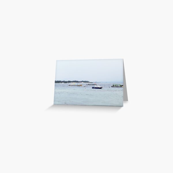 The Boats Greeting Card