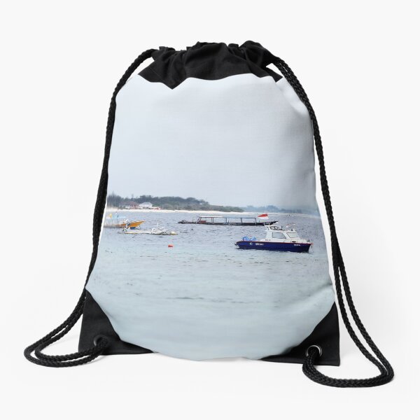 The Boats Drawstring Bag