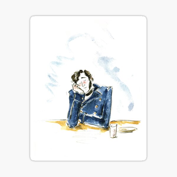 Nedward Takes A Nap Sticker