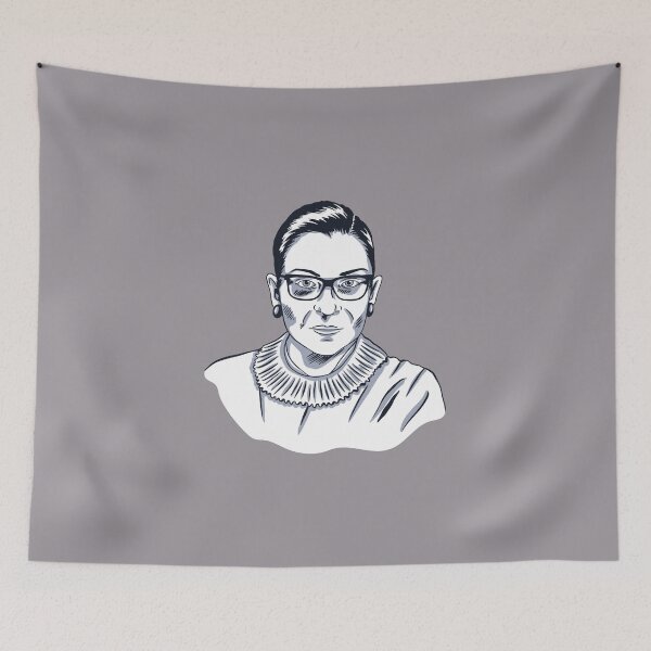 Item preview,  Ruth Bader Ginsburg Illustration  designed and sold by Mriganka Gogoi.
