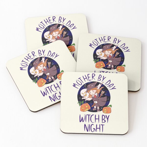 Item preview, Mother by Day Witch by Night Apparel Halloween Costume designed and sold by trendo.