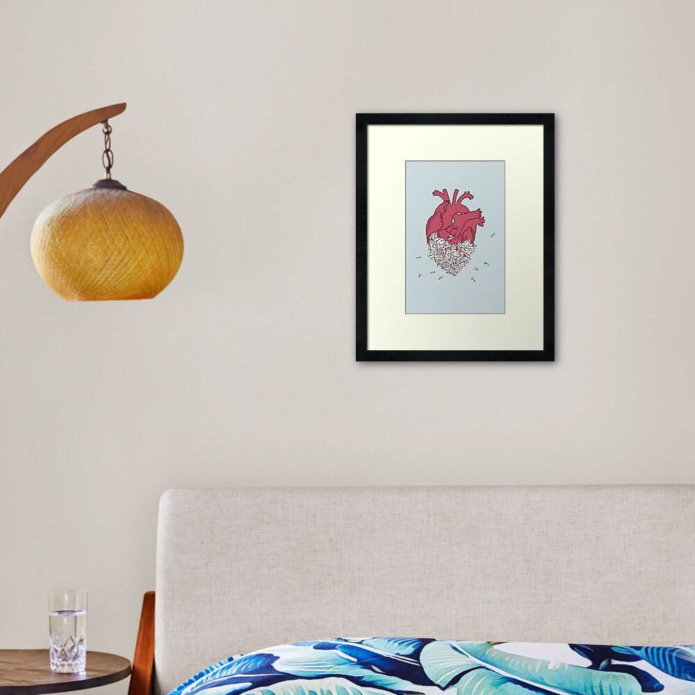Item preview, Framed Art Print designed and sold by lecosechenonsai.