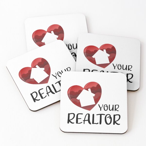 Item preview, Love your Realtor - heart designed and sold by Rooks-Artworks.