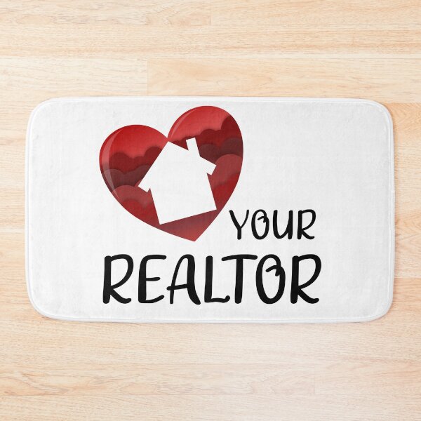Item preview, Love your Realtor - heart designed and sold by Rooks-Artworks.