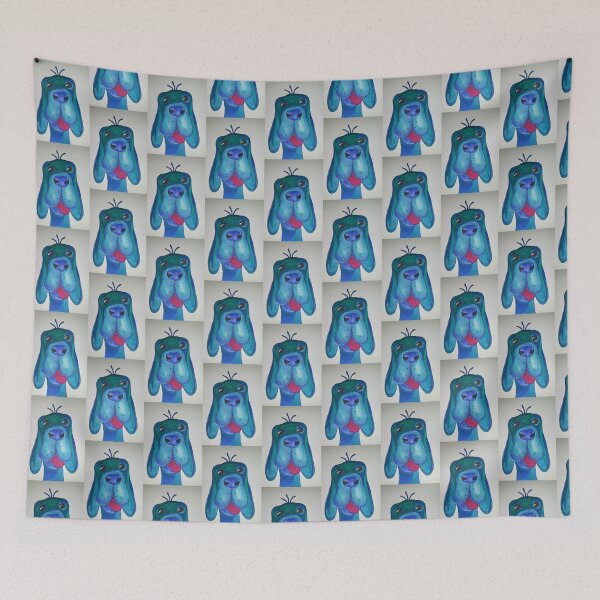 Item preview, Blue dog designed and sold by EstefaniaLopez1.