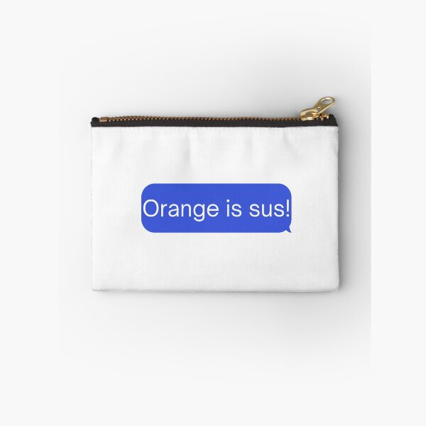 Item preview, Orange is sus designed and sold by OneTimeEngineer.