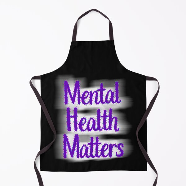 Item preview, Mental Health Matters Purple Text Affirmation designed and sold by CottoVerdi.