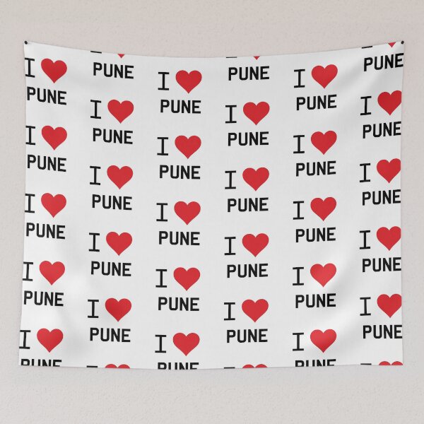 Item preview, I Love Pune designed and sold by mugify.