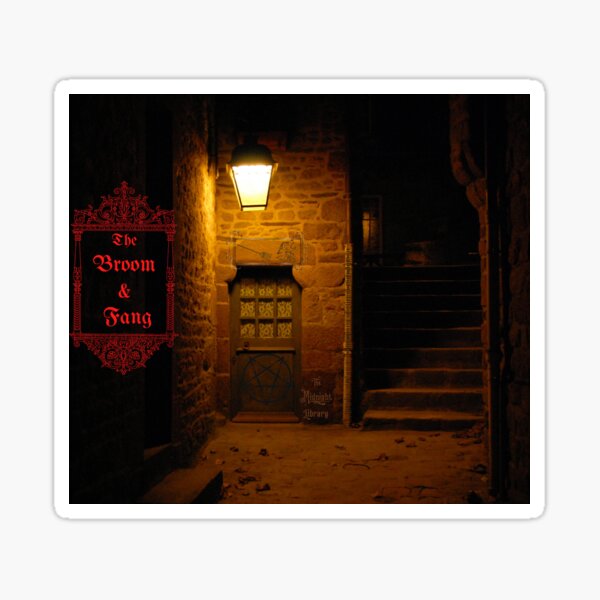 The Original Broom & Fang Speakeasy! Sticker