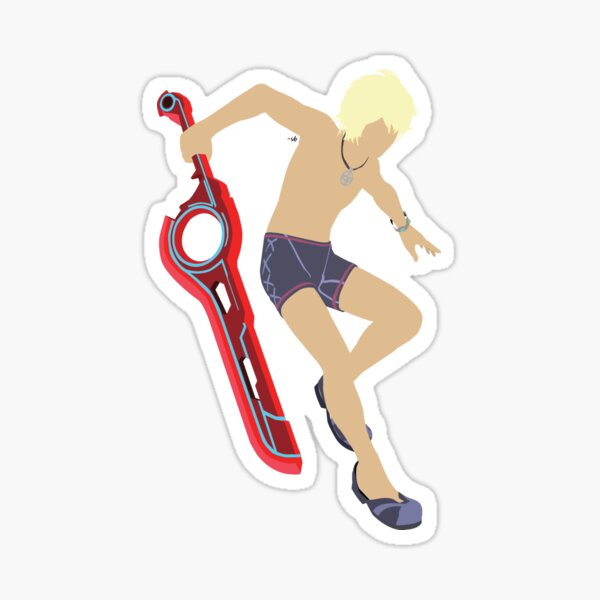 Swimsuit Shulk Sticker By Geekbass Redbubble