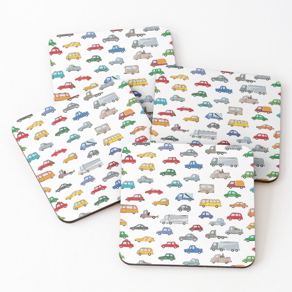 Item preview, cars illustration, Cartoon car pattern - auto collection designed and sold by ohaniki.