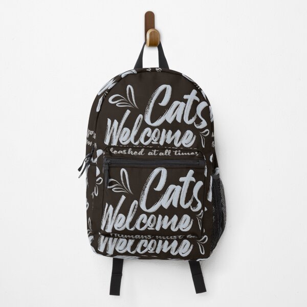Item preview, Cats Welcome, Humans tolerated designed and sold by SnarkyDoodles.