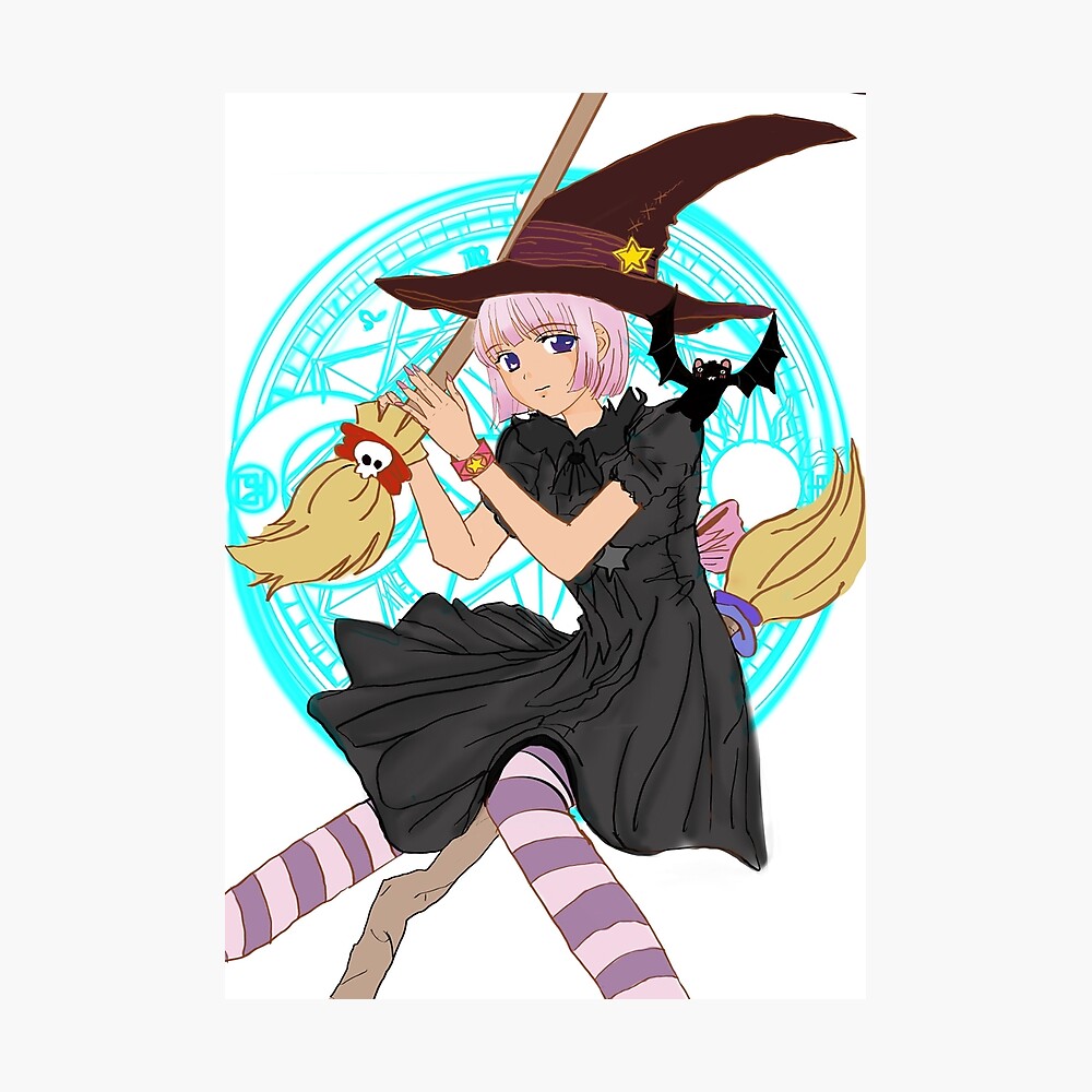 Witch UwU)  Kawaii anime girl, Anime girl, Anime halloween