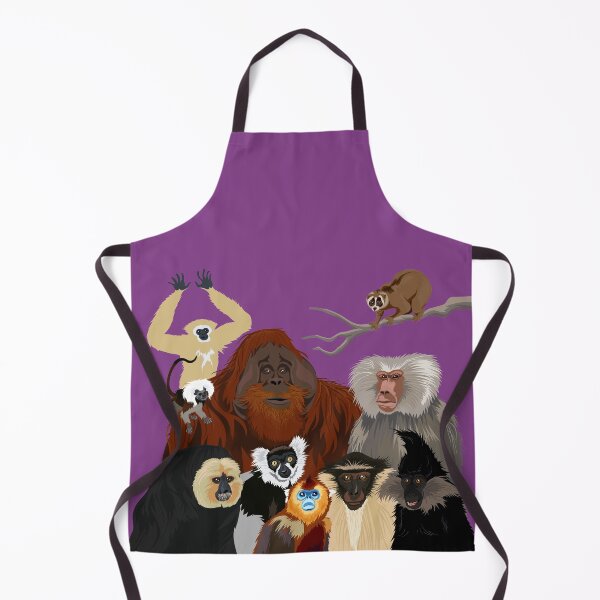 Item preview, I Am Thankful For Primates designed and sold by Peppermint Narwhal.