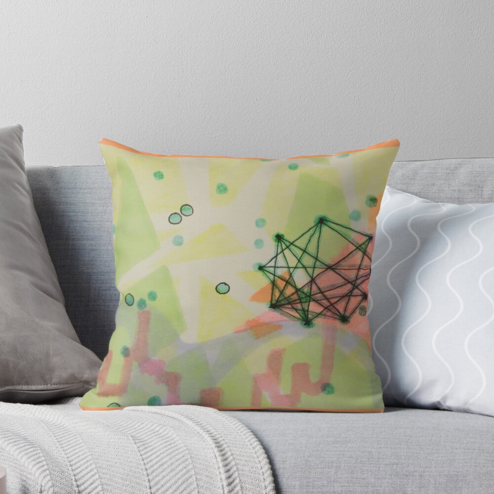 Item preview, Throw Pillow designed and sold by CLAIREOS.