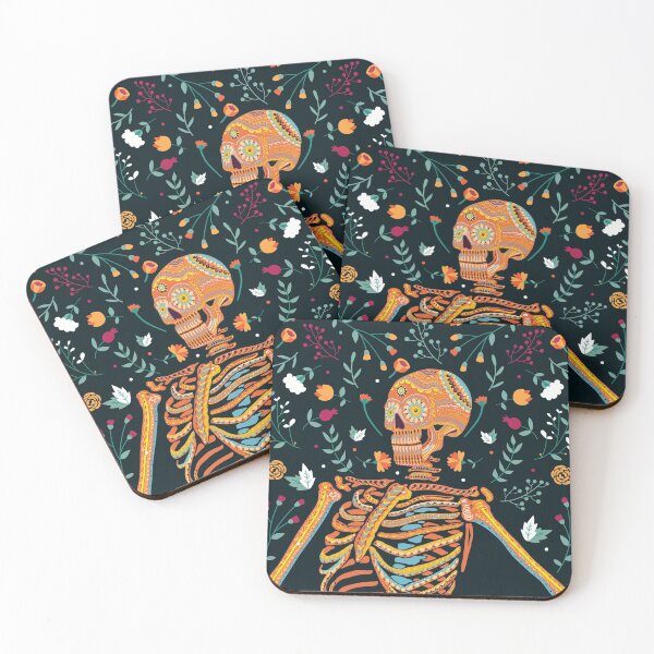 Item preview, Floral Skeleton designed and sold by artsy prada.